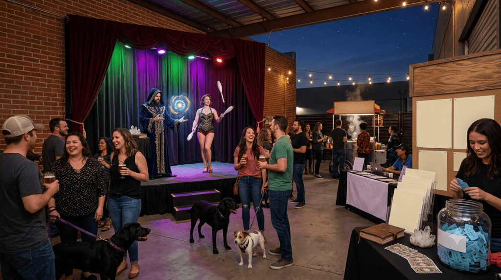 VooDoo Variety Show & Charity Raffle