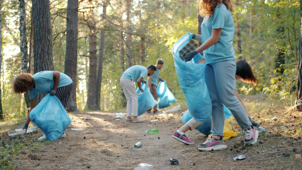 Tahoe Trails & Tails Cleanup