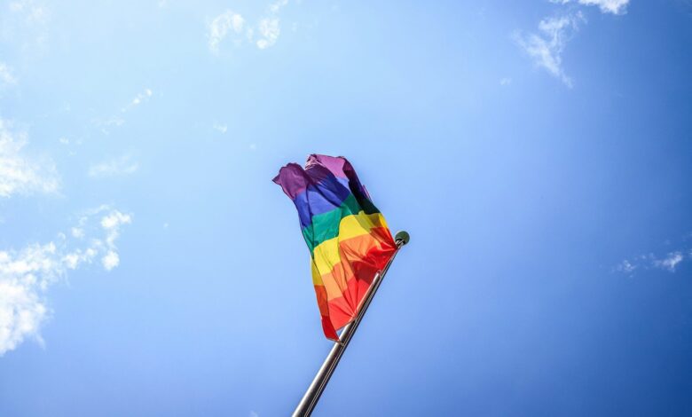 multi colored umbrella under blue sky during daytime